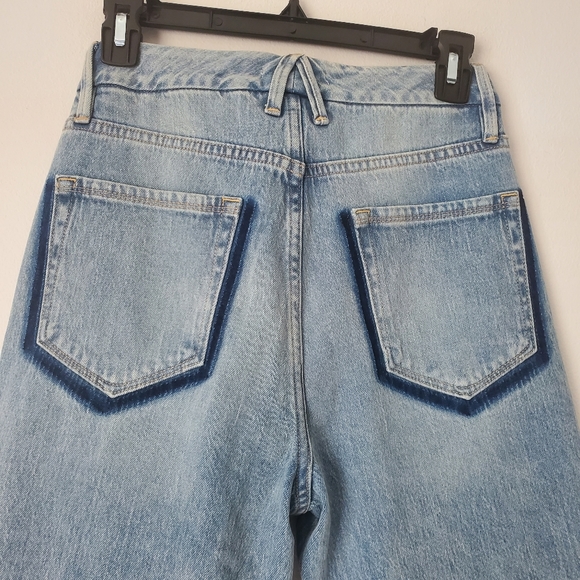 NWT GOOD AMERICAN GOOD BOY Jeans with Shadow Pockets - Picture 12 of 14